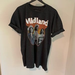 Midland band tour t-shirt
